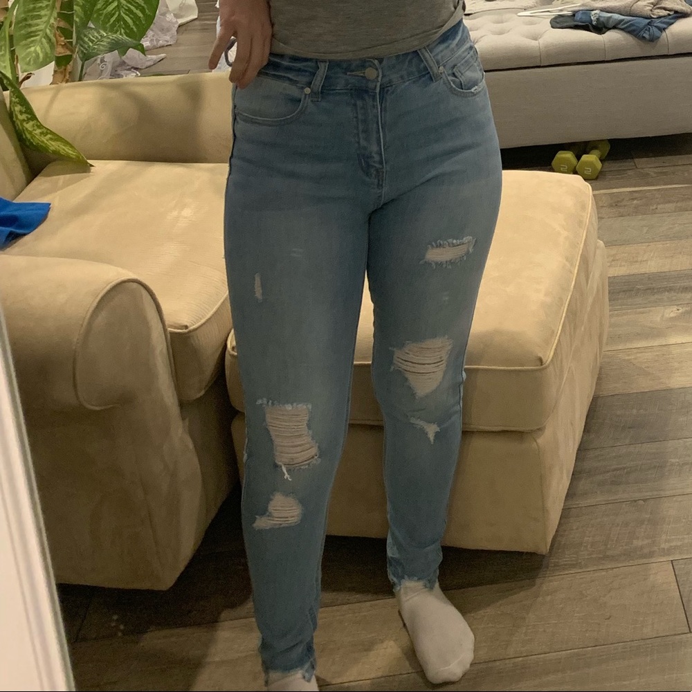 SIZE 3 Fashion nova jeans